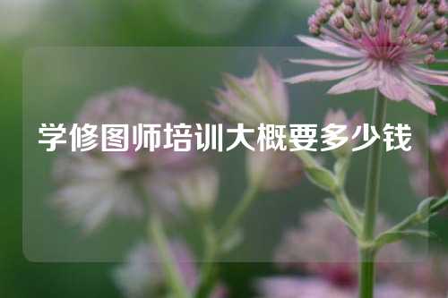 学修图师培训大概要多少钱