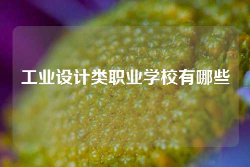 工业设计类职业学校有哪些