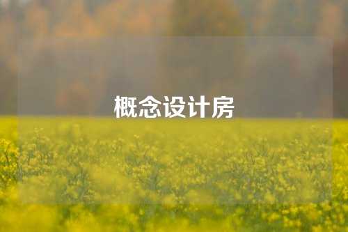 概念设计房