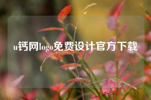 u钙网logo免费设计官方下载